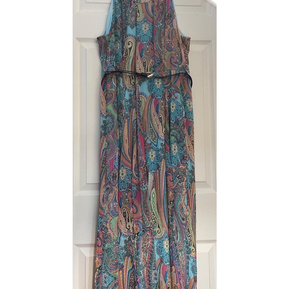 Tommy Hilfiger Paisley Maxi Dress Size 12